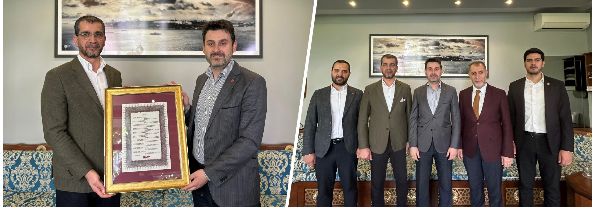 İGİAD olarak, Mimar ve Mühendisler Grubu’na Ziyarette Bulunduk